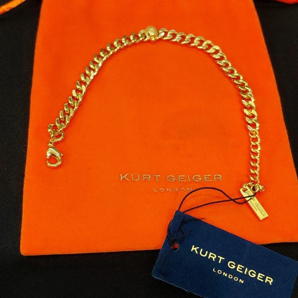 KURT GEIGER LONDON CHAIN EAGLE BRACELET - Picture 2 of 9